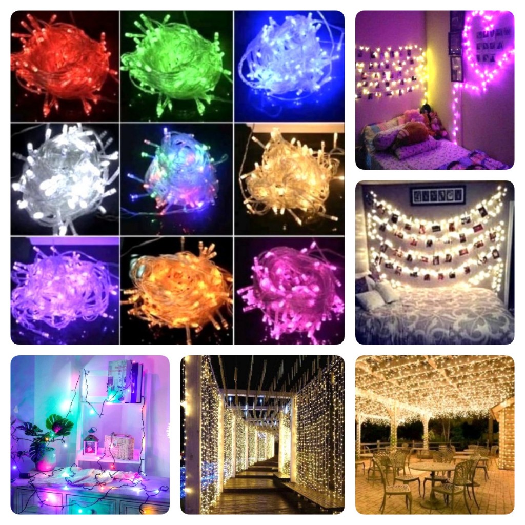 TER MURAH LAMPU TUMBLR led thumbler tumbler kamar tidur hiasan taman pesta cermin natal cafe warna w