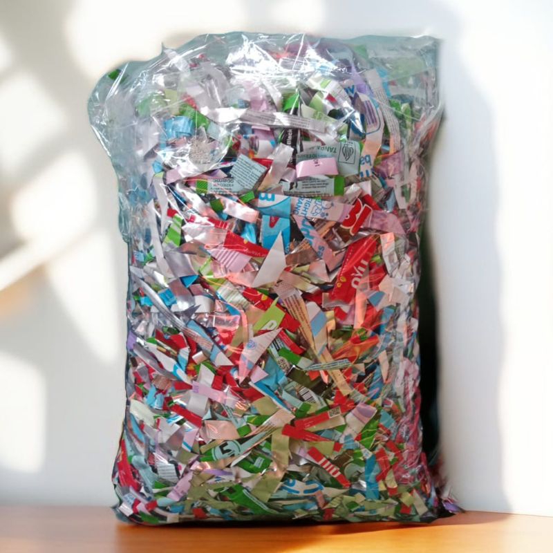 

ecobrick ekobrik plastik cacah isian ecobrick berat 1kg