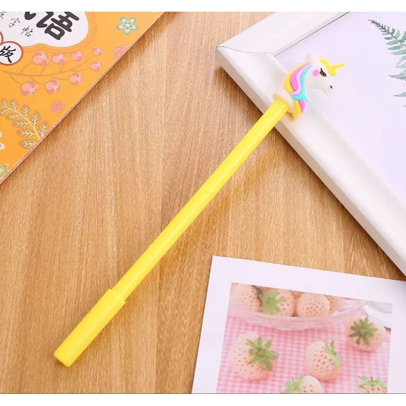 

UNICORN Pulpen / Ballpoint GEL Hitam Kuda Unicorn