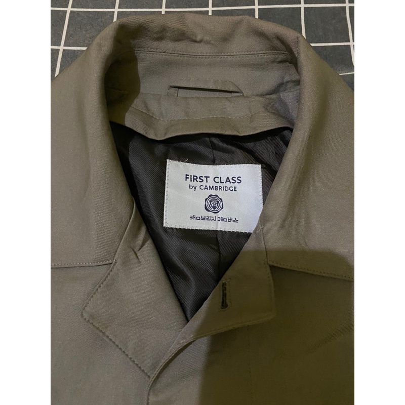 Long Coat / Coat Branded Cambridge (Harga di web 245 euro= 4,1 jt) / Coat Branded (tag wash lengkap)