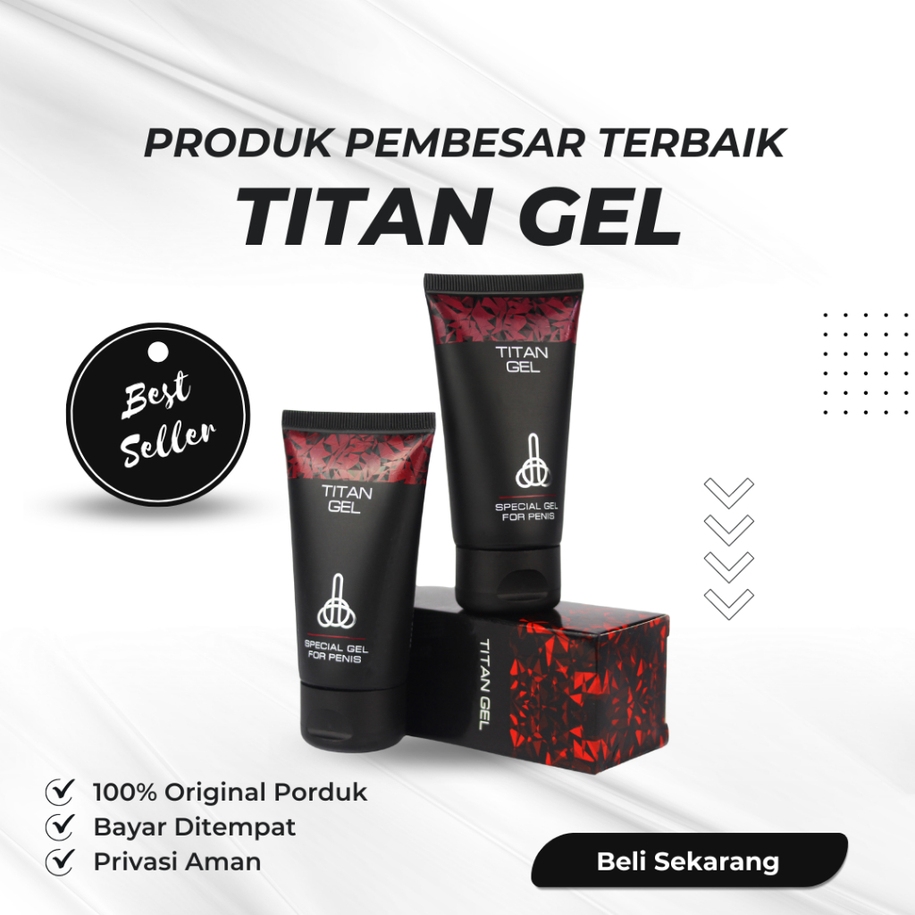 Titan Gel - TITAN GEL MERAH Original 100% Ampuh