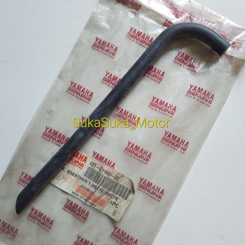 Pipe Breather 1 selang hawa udara pernapasan mesin yamaha crypton vega r lama ori ygp nos | 4ST-E116