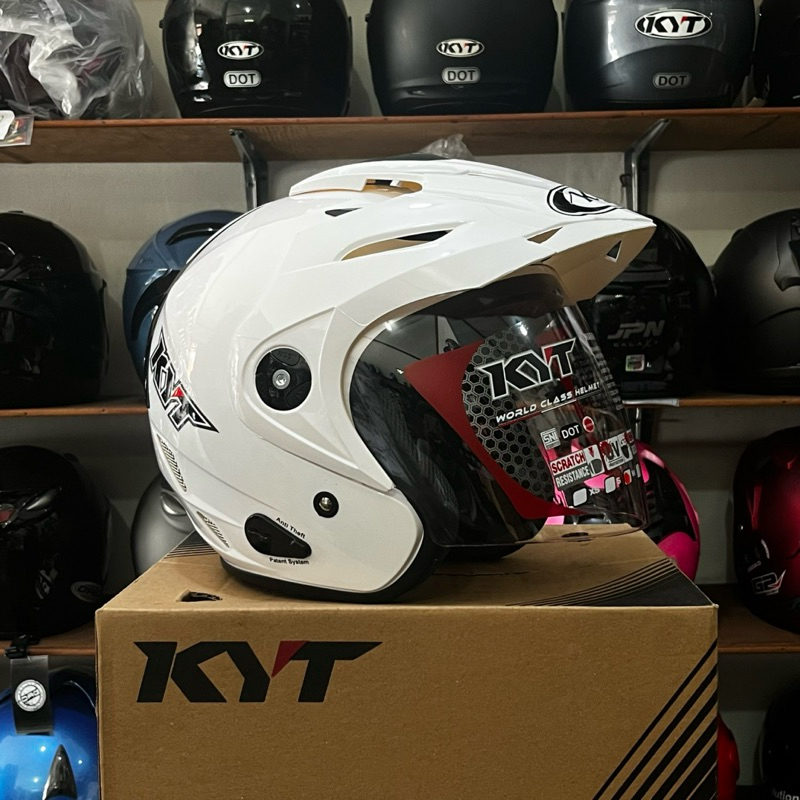 HELM KYT VENOM 2 KACA ORIGINAL