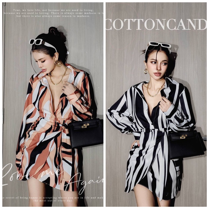 Baju dress wanita import/Dress cotton candy bangkok/ Dress import bangkok/ baju wanita import/ Dress