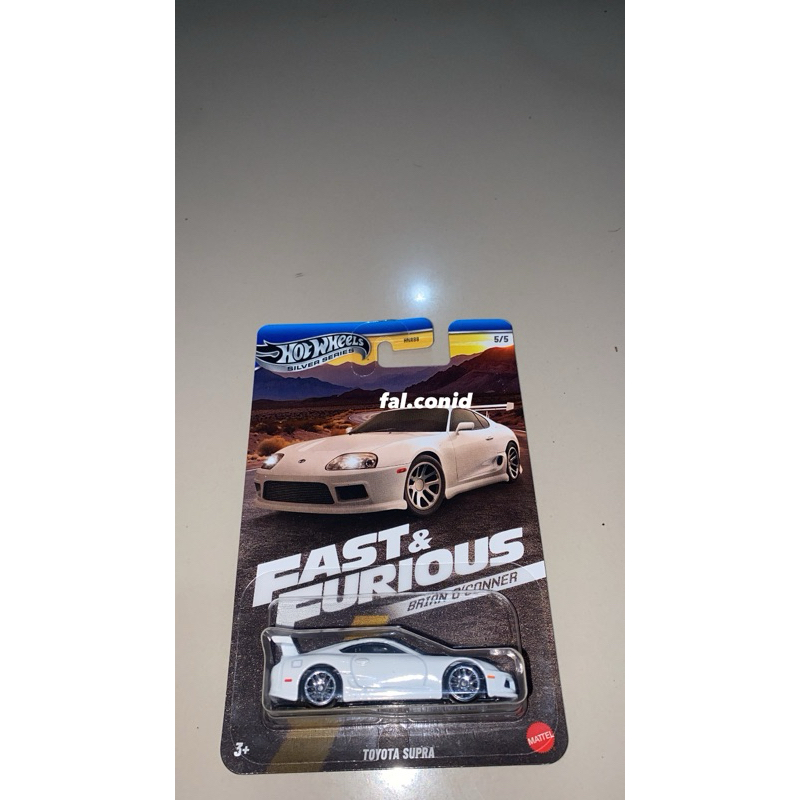 Hot wheels FAST AND FURIOUS Toyota Supra putih