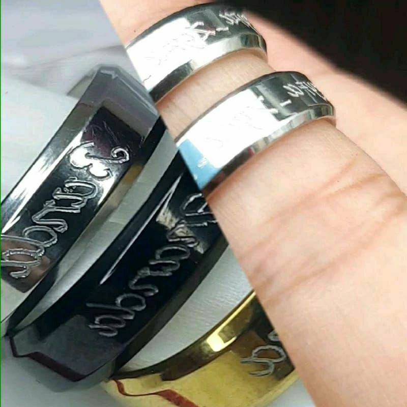 Cincin titanium Rajah Sulaiman Best seller