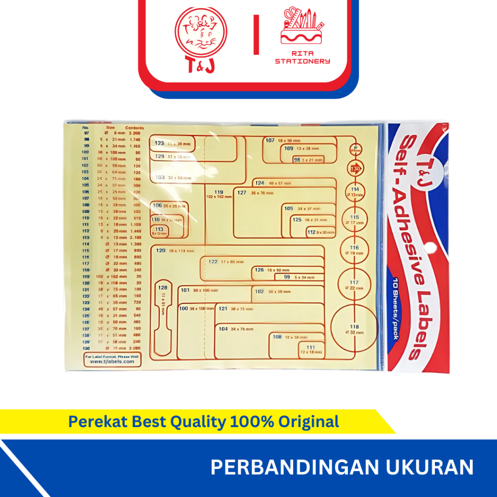 

Label Stiker Tom And Jerry 103 /105 / 108 / 109 / 112 / 123 buku pelajaran harga nomor tanda sticker - 1 pack isi 10 lembar