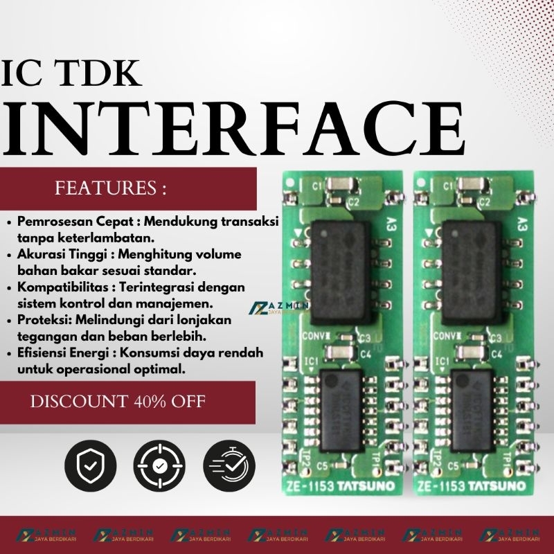 TDK Interface Tatsuno - IC SPBU dispenser Tatsuno