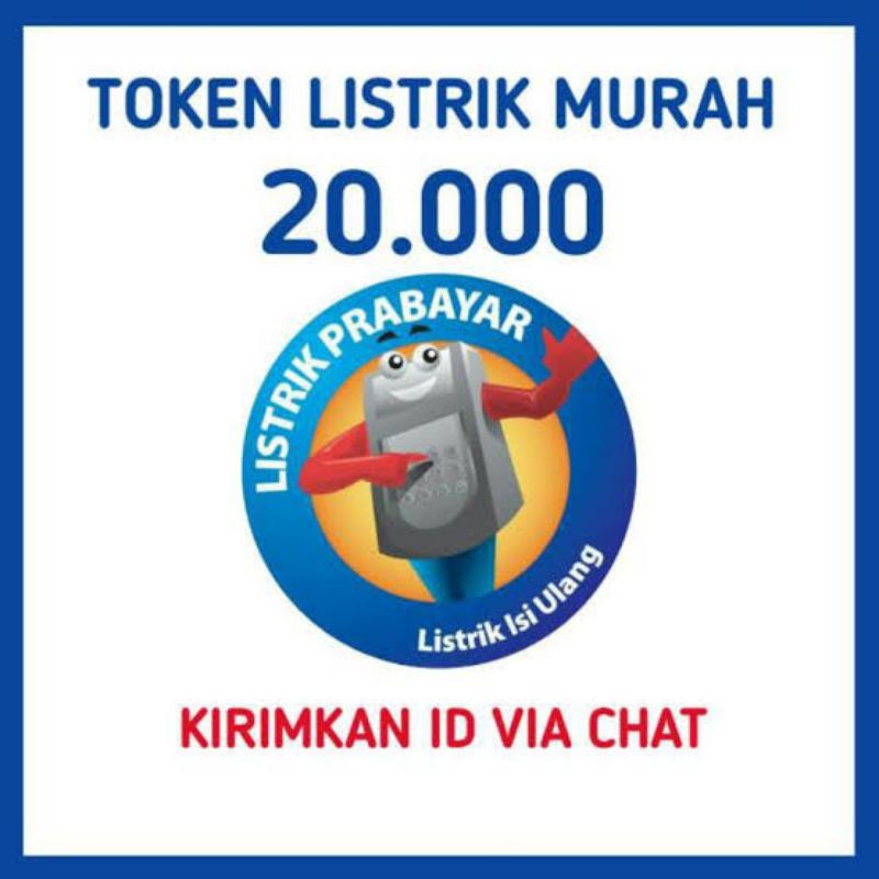 TOKEN LISTRIK PLN 20 MURAH PROMO
