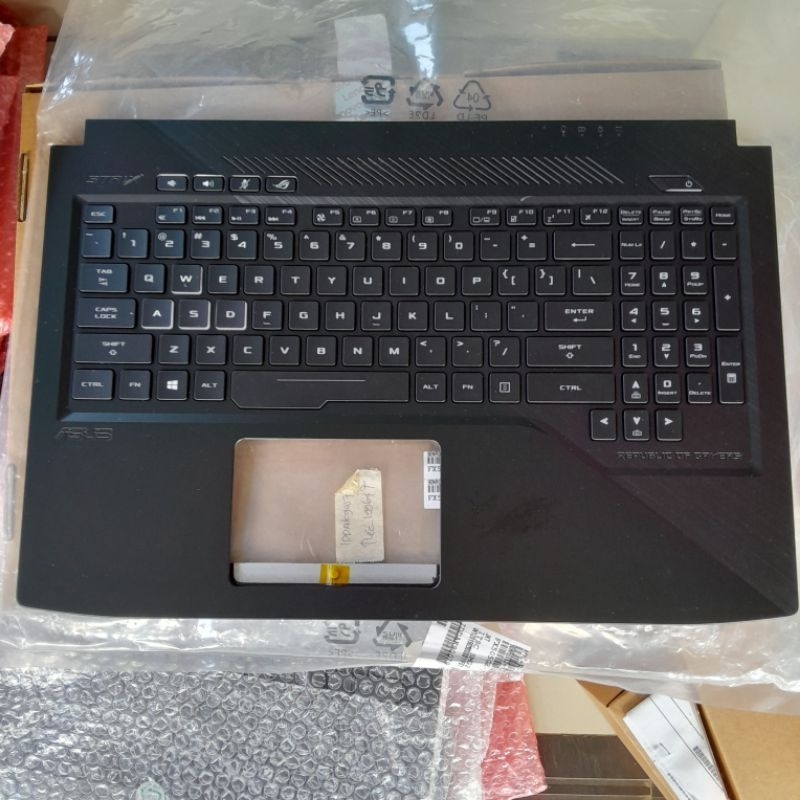 New Frame Keyboard Asus ROG Strik FX 505 FX505GE FX505FA Original