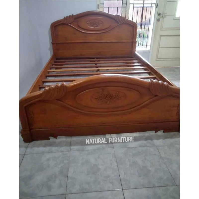 dipan jati jepara dipan ukir jepara dipan kayu jati