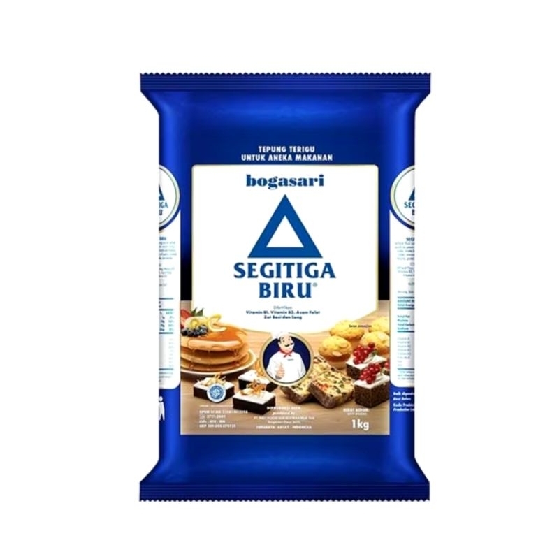 

Tepung Terigu SEGITIGA BIRU - Protein Sedang 1 kg