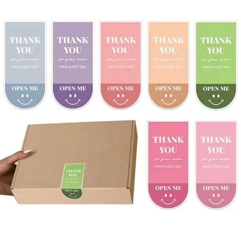 

( 25 Pcs) STICKER SEGEL UKURAN 6x3CM / STICKER LABEL OPEN ME / STICKER THANK YOU / STICKER KOTAK TERIMA KASIH