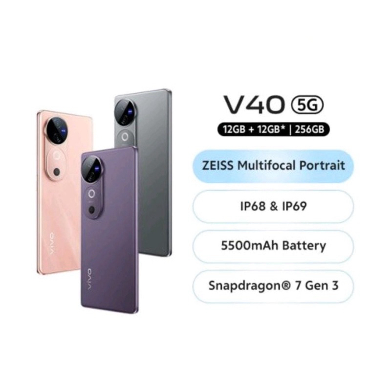 Vivo V40 5G 12+12GB/256GB