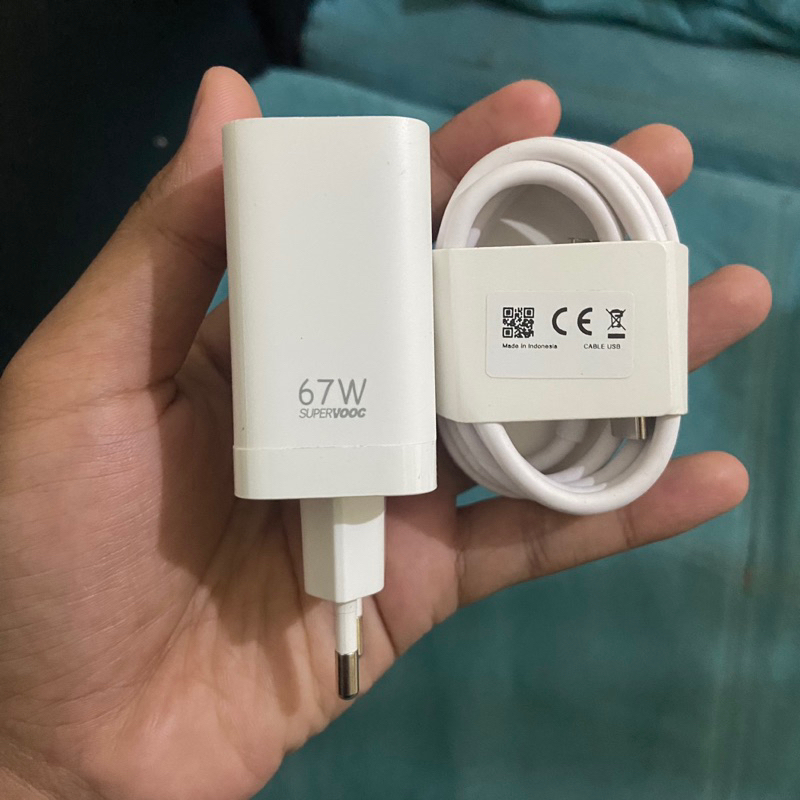 Charger OPPO 67 Watt Original Bawaan Copotan HP SuperVooc Type C
