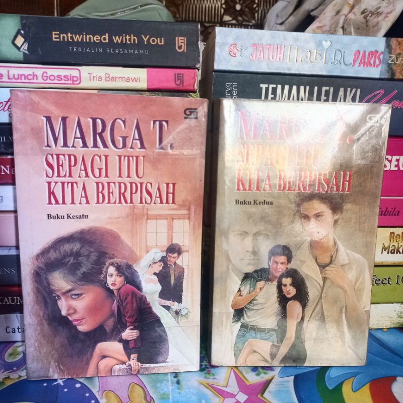 NOVEL  SEPAGI ITU KITA BERPISAH JILID 1&2 (ORIGINAL)