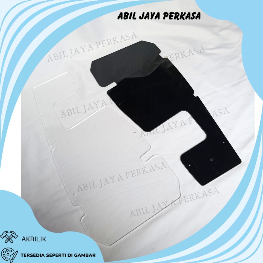 MIKA KOLONG MP MONO AKRILIK MP NEW COVER PELINDUNG TUTUP KOLONG MOTOR MEGAPRO