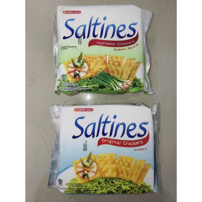 

KHONG GUAN SALTINES VEGETABLES CRACKER 150Gr