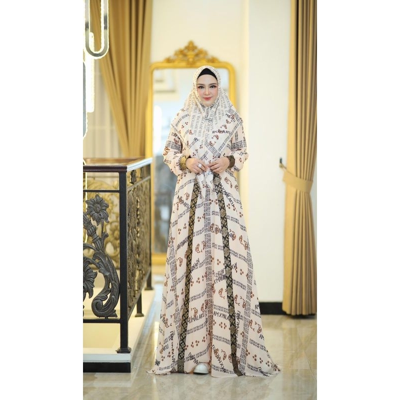 raline Aisah series mshee syar'i premium/baju kekinian/baju idulfitri mshee