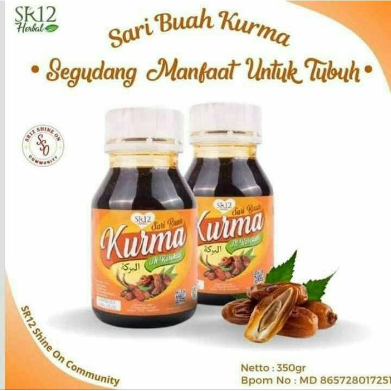 

Sari buah kurma SR12 al barokah murni 100%