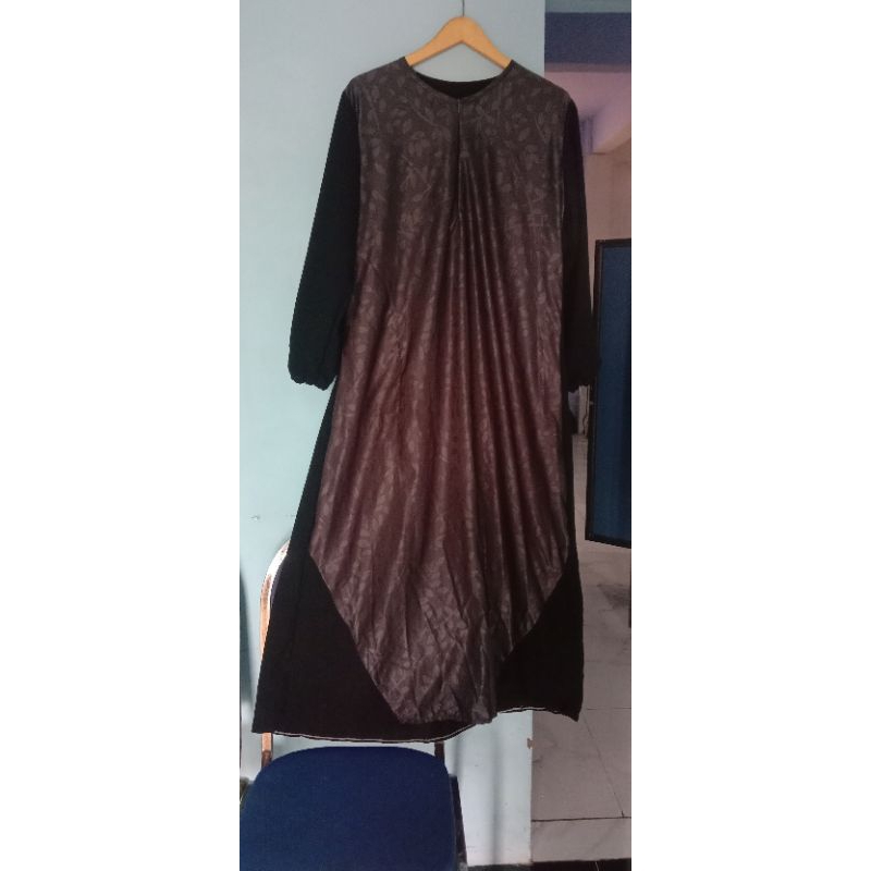 gamis jetblack mix embos pl