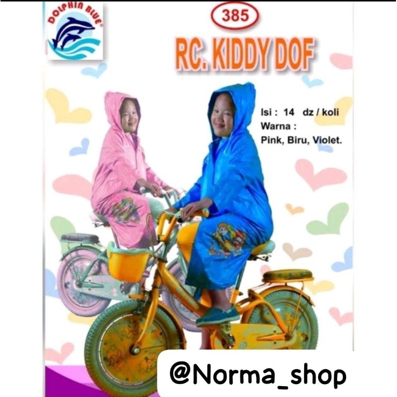( 385 Dolphin Blue ) JAS HUJAN ANAK