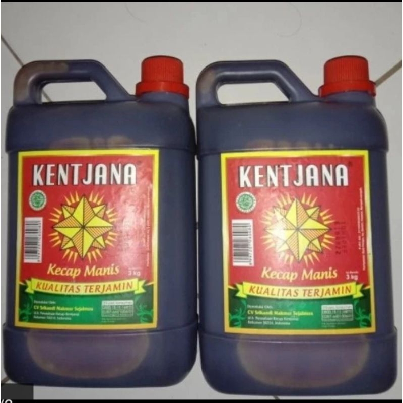 

KECAP MANIS KENTJANA KEMASAN 3KG JRIGEN