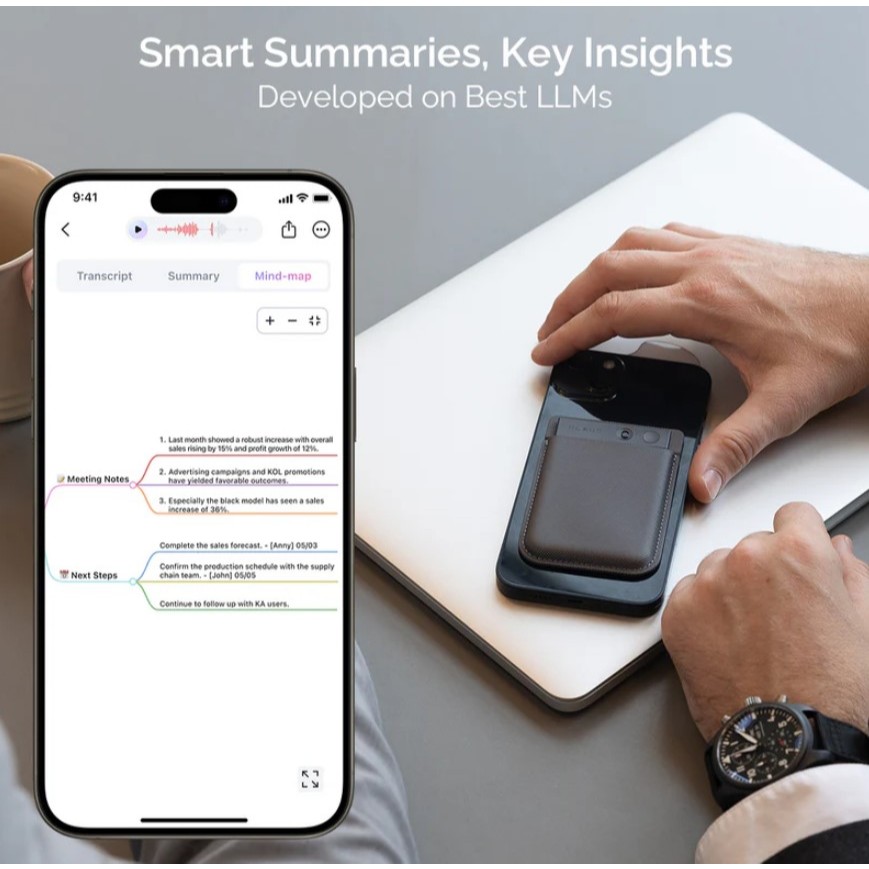 RB Plaud Note AI Voice Recorder Speech to Text