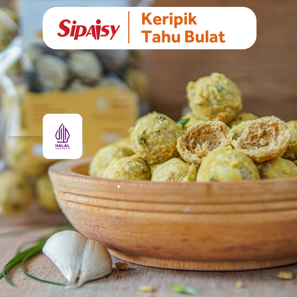 

Kripik Tahu Bulat Kress Sipaisy Renyah Enak Original Khas Wonosobo