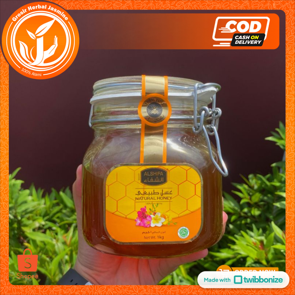 Madu Arab Al-Shifa 1kg / Madu Murni Al-Shifa 1kg / Original Al-Shifa