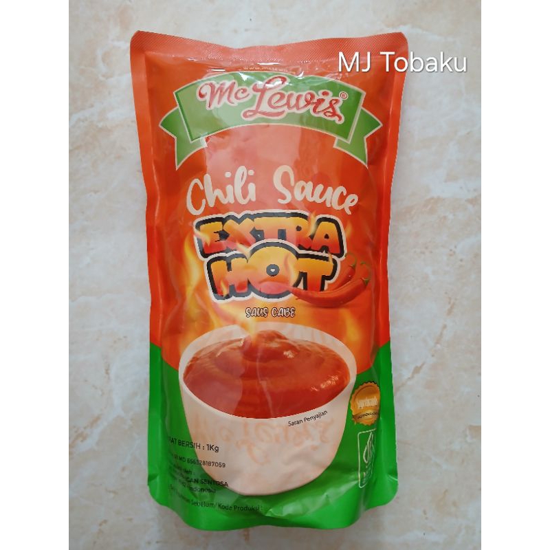 

Mc Lewis Chili Saos 1kg - Saos Sambal