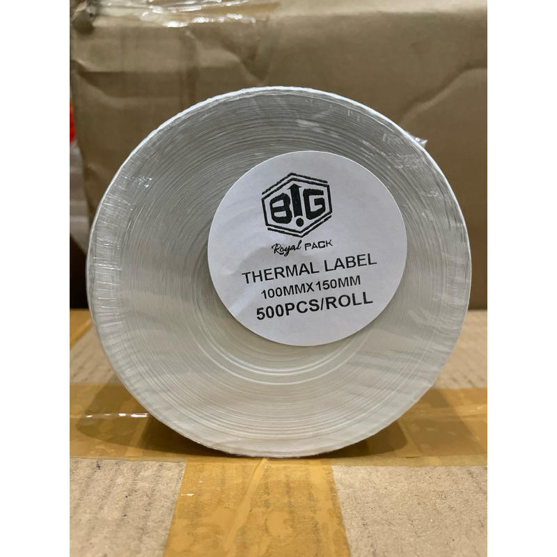 

BIG Royal Pack Thermal Label 100MMX150MM 500PCS/Roll