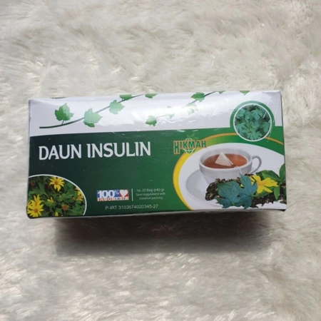 

Teh Celup Daun Insulin Hikmah Herbal Alami