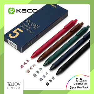 

Gel Pen Pena Pulpen 0.5mm 5 PCS - K1015 (Colorful Ink)