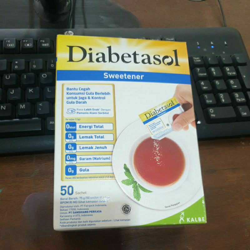 

DIABETASOL sweetener isi 50 / DIABETASOL