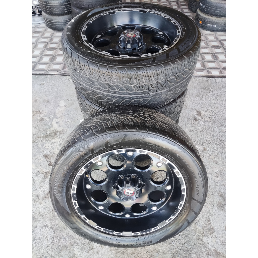 1 SET VELG Ban SECOND Ballistic R20 lbr 9 ET 12