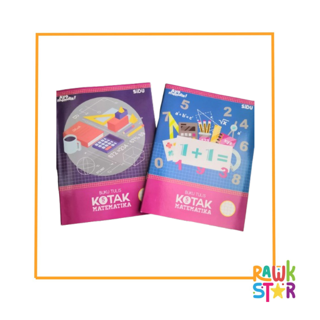 

Sidu Buku Tulis Kotak 5mm Matematika