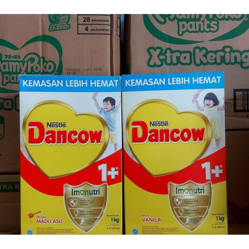 

Nestle Dancow 1+ Imanutri Vanila dan madu