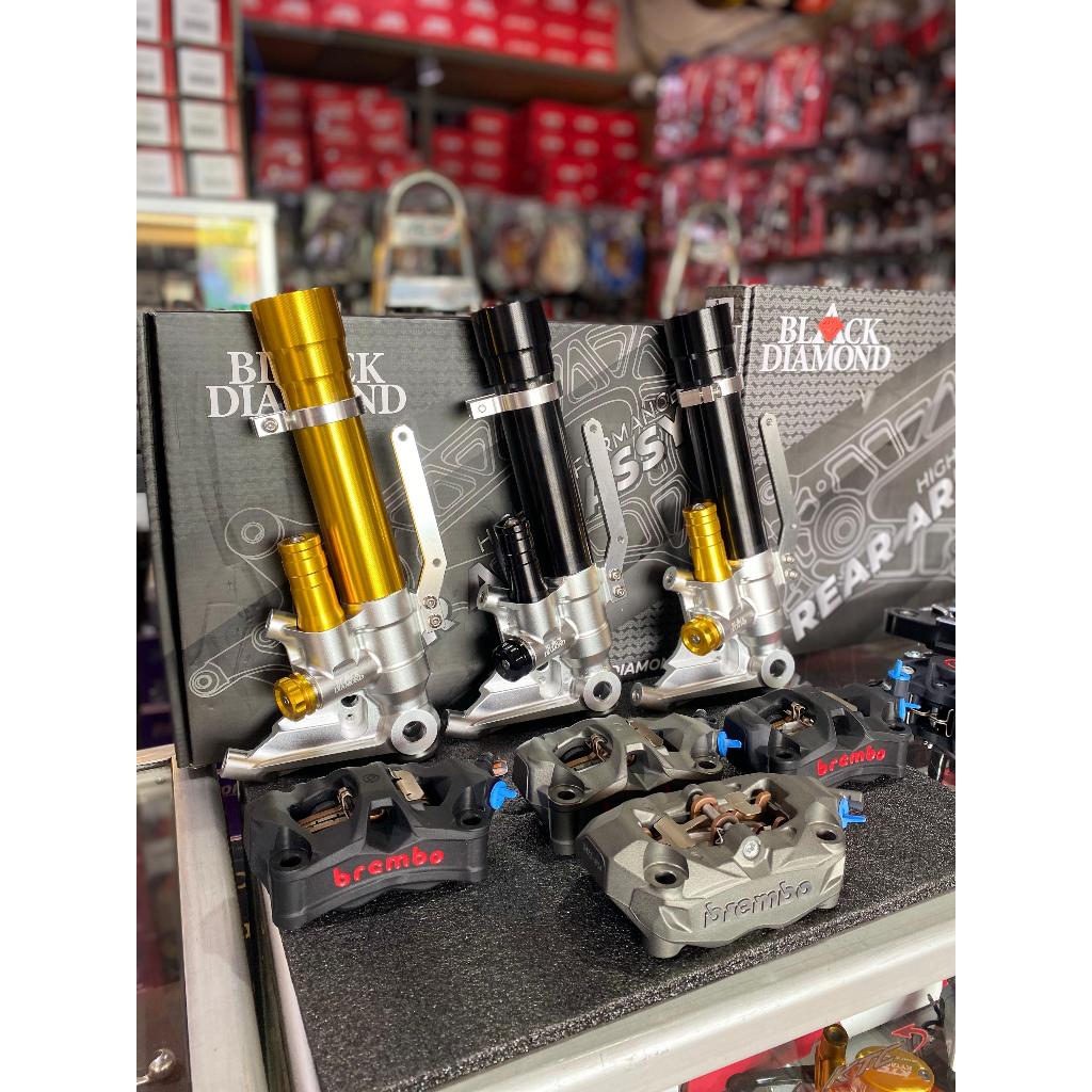 TERMURAH  SPECIAL PACKAGE SULTAN XMAX / PAKET  BOTTOM SHOCK DEPAN XMAX  P 100  + KALIPER BREMBO STYL