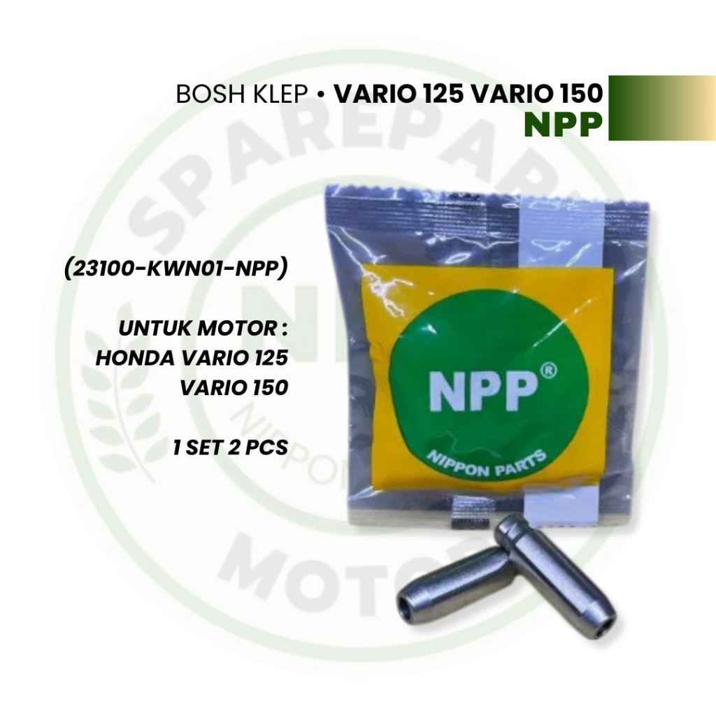 Bosh Klep Vario 125 Vario 150 || Botol Bosh Klep Valve Guide untuk Motor Honda Vario 125 Vario 150 M