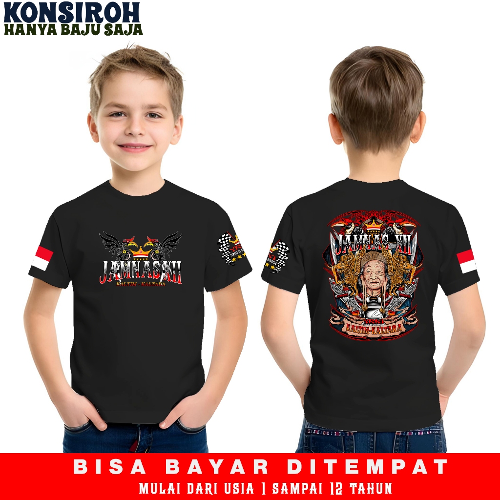 Kaos Anak RX King Jamnas Kaltara Jambore Nasional RX King Kalimantan Utara Baju Jamnas Kaltara Jambo