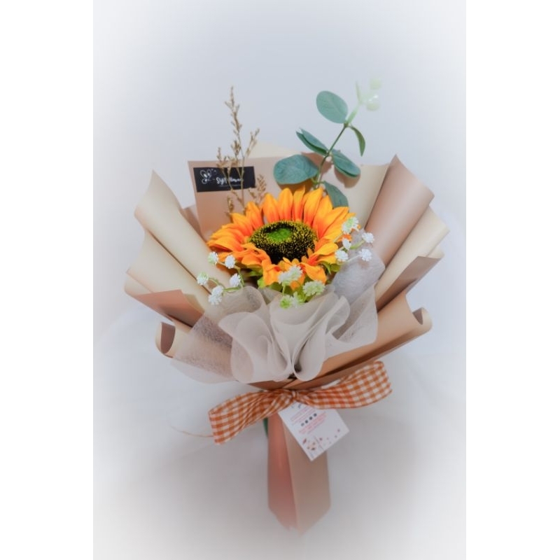 Bunga Matahari/Buket Matahari/ Buket bunga palsu/ Sunflowers