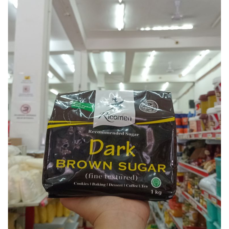 

Ricoman dark browsugar 1kg