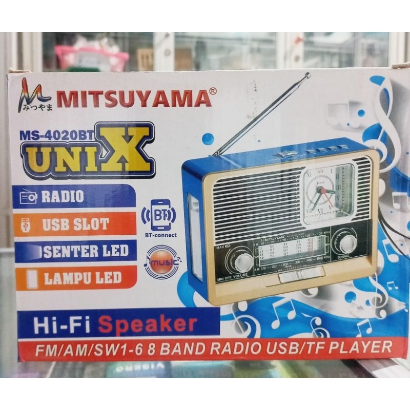 RADIO KLASIK MITSUYAMA MS-4020BT