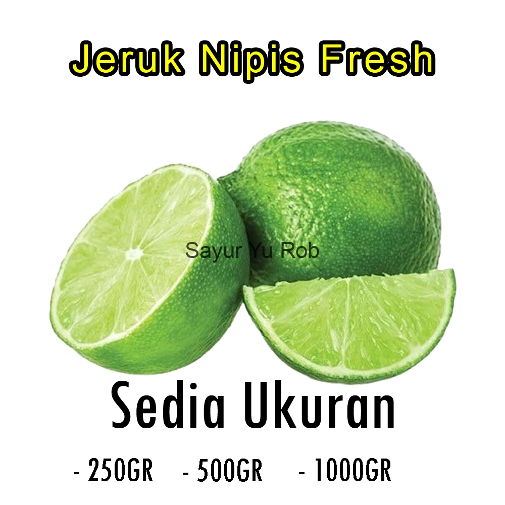 

Jeruk Nipis Segar Fresh 1/4kg 1/2kg 1kg