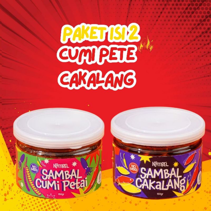 

Nambelin Paket Isi 2 Sambal Cumi Pete + Cakalang
