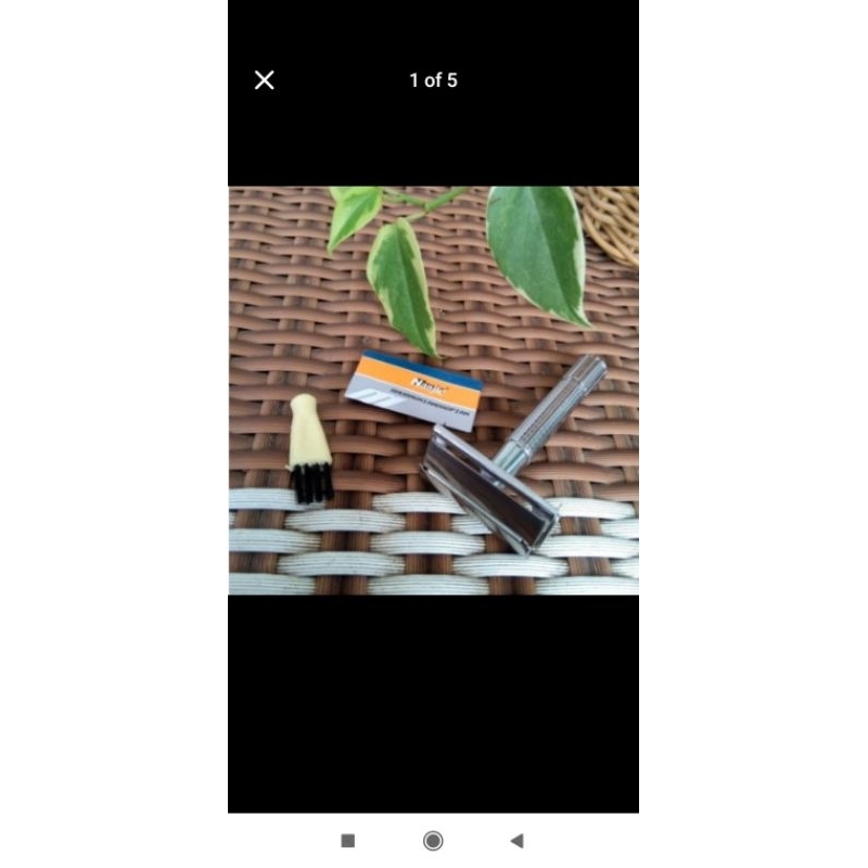 Pisau cukur Stainless razor jadul