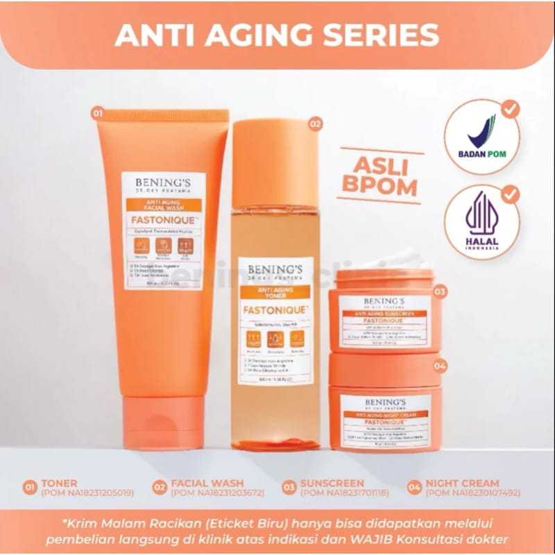 BENINGS ANTI AGING SKINCARE | BENINGS KLINIK | BENINGS SKINCARE | MENGHILANGKAN KERUTAN WAJAH