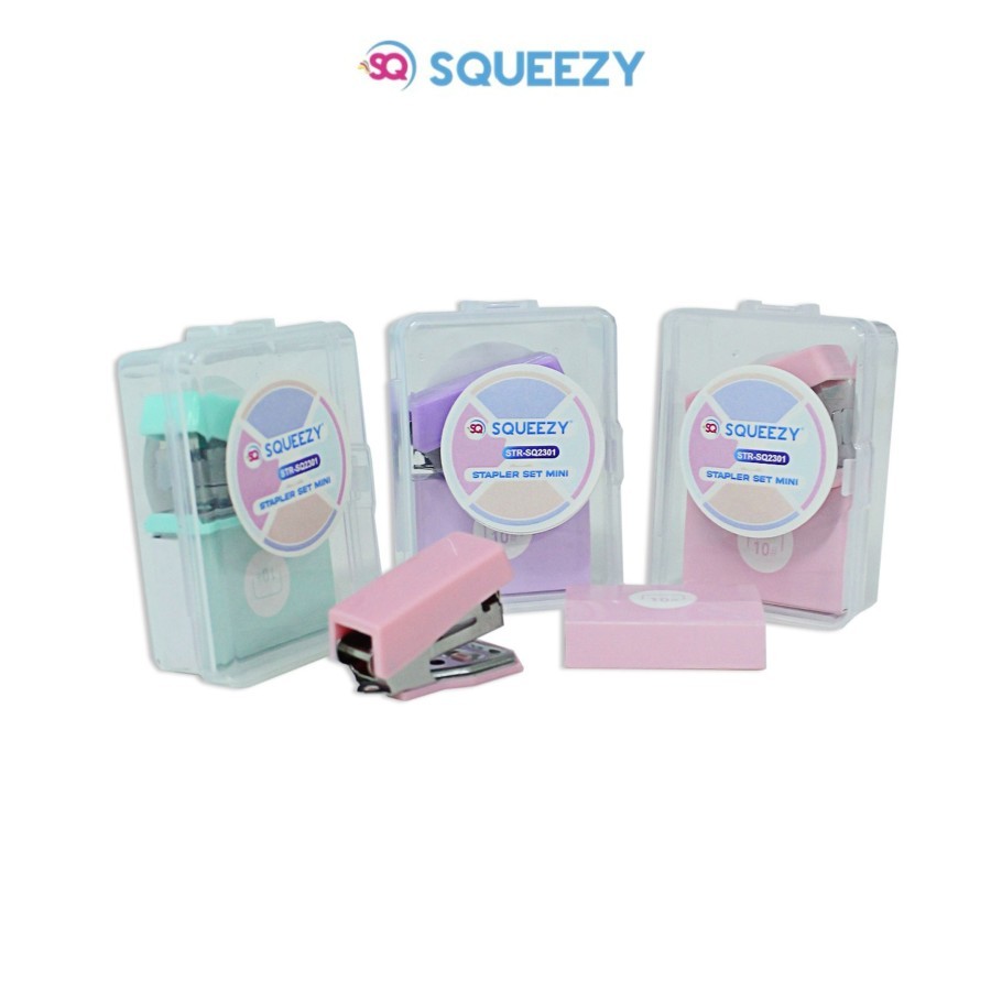

Stapler Squeezy STR-SQ2301 Mini Set