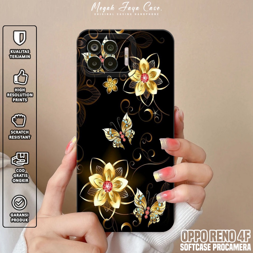 Softcase OPPO RENO 4F - Case Hp OPPO RENO 4F Motif KP - Silikon Hp OPPO RENO 4F - Casing OPPO RENO 4